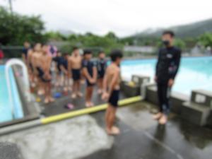 水泳学習発表会2