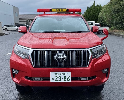 指揮車正面